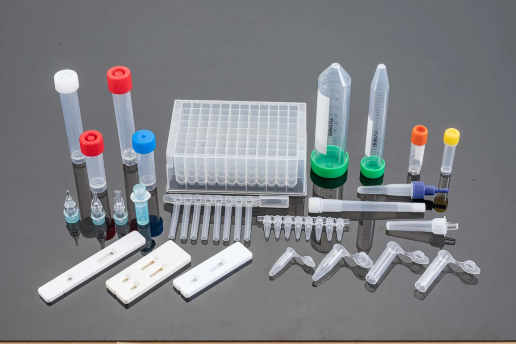 Hospital Disposable Collection Multiple Transparent Plastic Antigen Extraction Tube for Rapid Antigen Diagnostic Test Tube