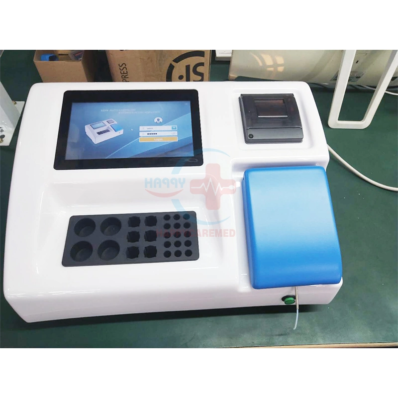 Hc-B009d Cheap Price Touch Screen Portable Semi-Auto Chemistry &amp; Coagulation Analyzer