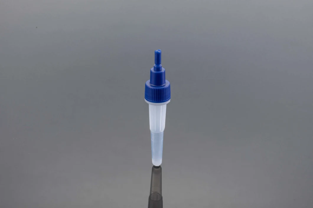 Complete Specifictions Disposable Collection Multiple Transparent Plastic Antigen Extraction Tube for Rapid Antigen Diagnostic Test Tube
